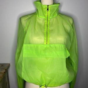 Neon sheer jacket